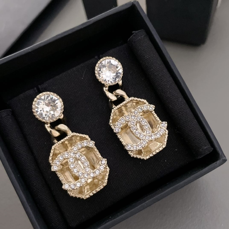 Ch*el earrings